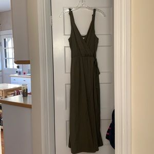 Olive green jumpsuit